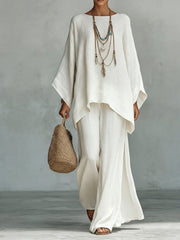 Celeste | Elegant Linen Two-Piece Set