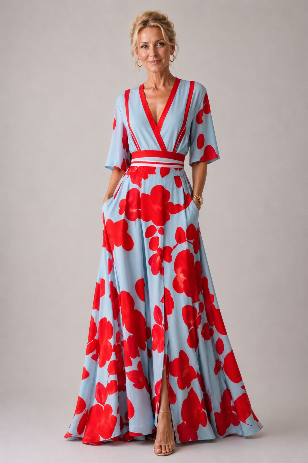 Ysa - Chic Dress with Floral Print